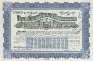 Elimination of Railroad Grade Crossings issued to Estate of Marshall Field - $5,000 or $10,000 1939 dated Bond