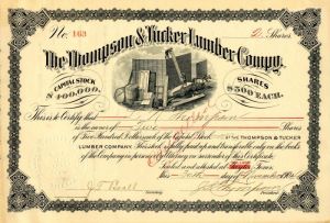 Thompson and Tucker Lumber Company