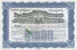 State of New York - Will of Anna Harriman Vanderbilt for Margaret Rutherford Sprague - 1942 dated $1,000 General Bond