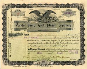 Pande Basin Gold Placer Co.