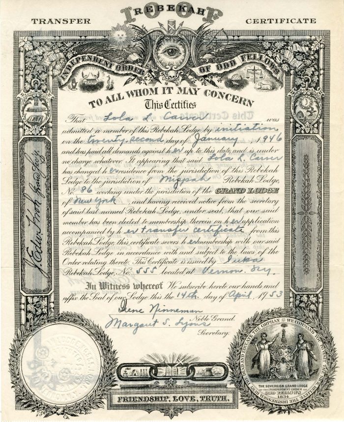 Independent Order of Odd Fellows