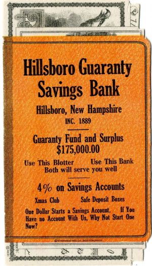 Hillsboro Guaranty Savings Bank Blotter