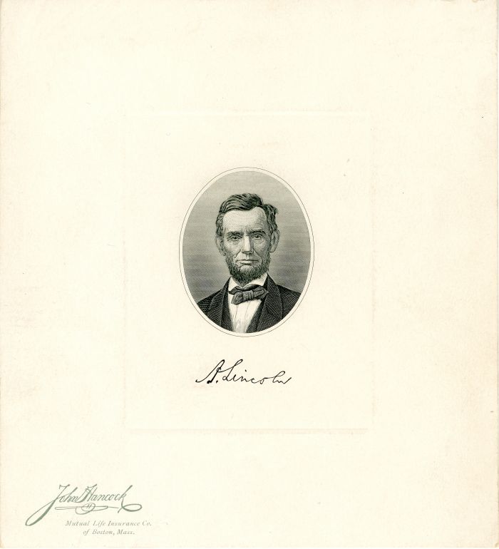 Lincoln Engraving