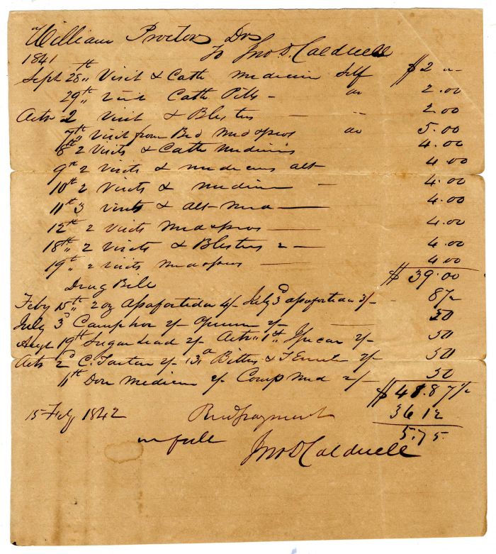 1842 - Slavery Document