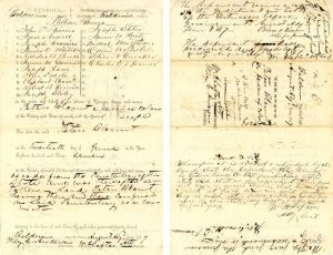 1867 - Slavery Document