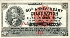 Ringling Bros. Show - Circus Ad Note - Americana