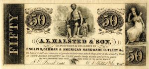A.L. Halsted and Son - Ad Note