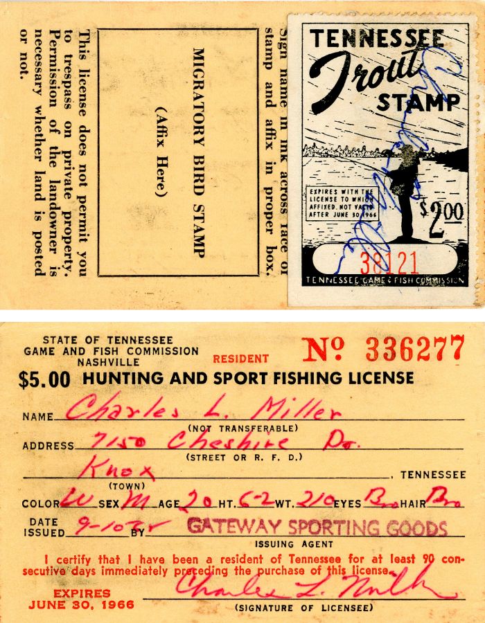 Hunting and Sport Fishing License - Americana