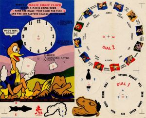 "Magic Comic Clock" - Americana