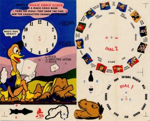 Magic Comic Clock - Americana