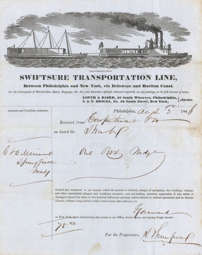 Swiftsure Transportation Line - Americana