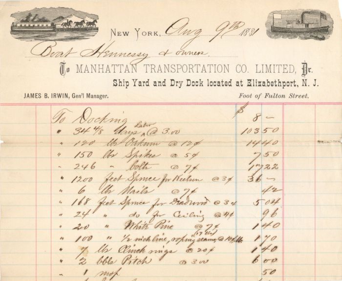 Manhattan Transportation Co. Limited - Americana