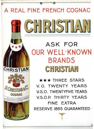 Christian Cognac Ad - Americana