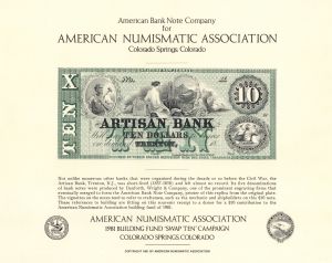 Souvenir Card # SO-18 - Americana