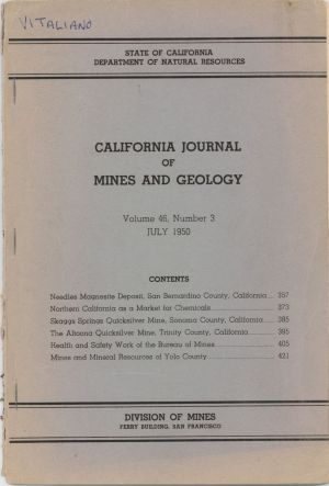California Journal of Mines and Geology - Americana