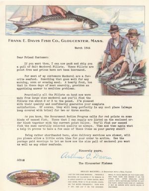 Frank E. Davis Fish Co. Letter - Americana