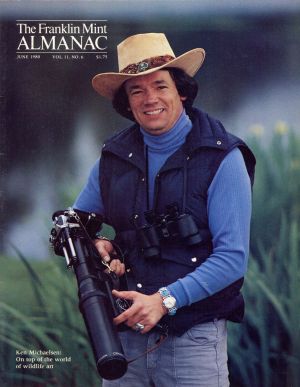 Franklin Mint Almanac Features Ken Michaelsen - 1980 dated Americana