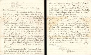 Letter Related to New Orleans Massacre - 1866 dated Americana