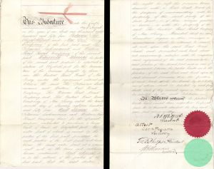 Indenbture Agreement - 1854 dated Americana