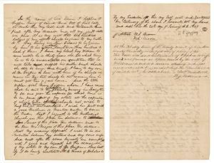 1849 dated Slavery Document - Emancipation Document - Americana