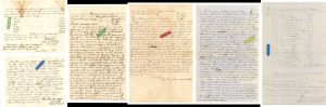 1851 dated Slavery Document - Will mentions Slaves - Americana