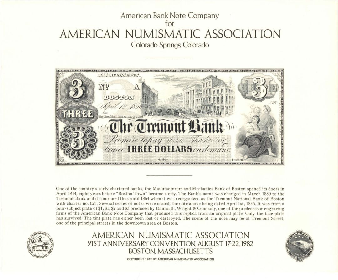 Souvenir Card # SO-25 - Americana