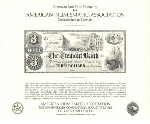 Souvenir Card # SO-25 - Americana
