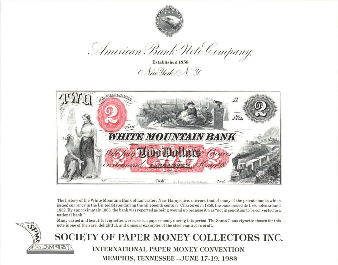 Souvenir Card # SO-33 - Americana