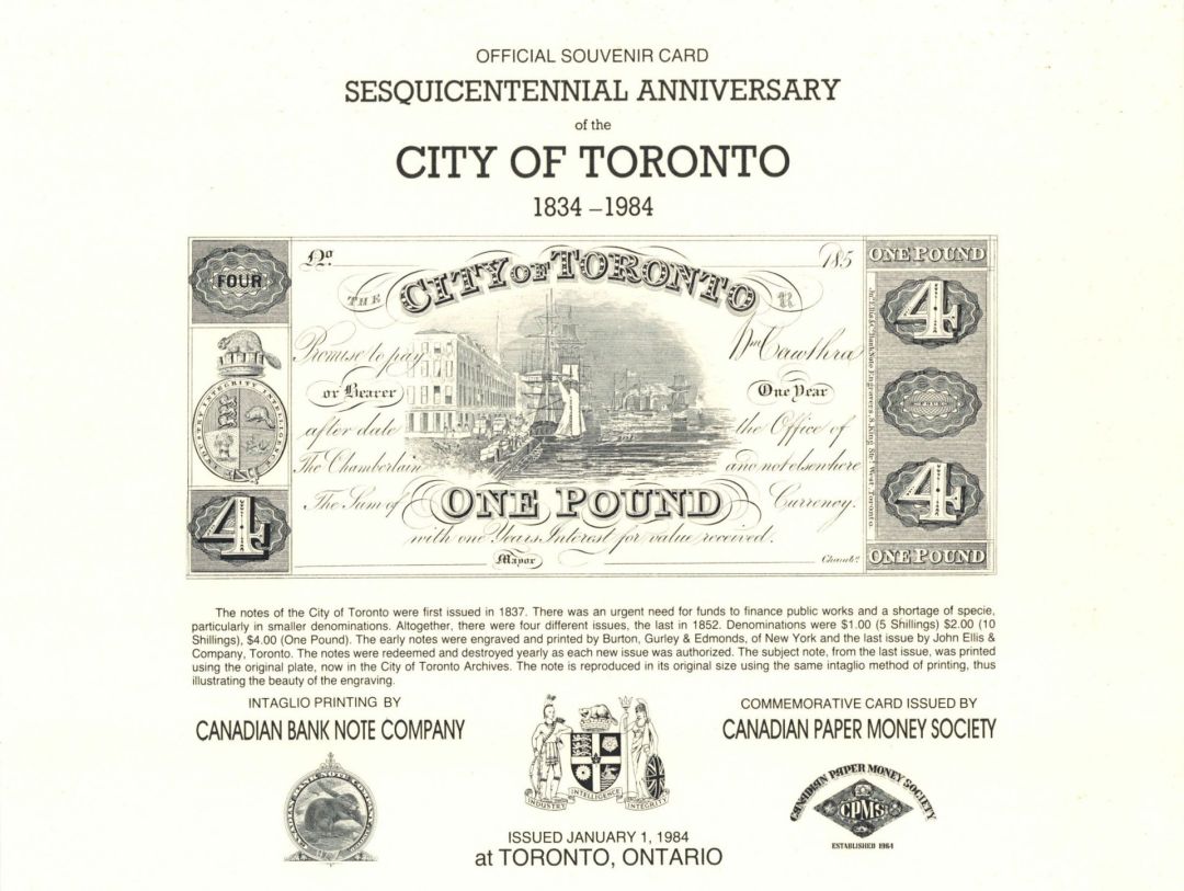 Souvenir Card # SO-36 - Americana