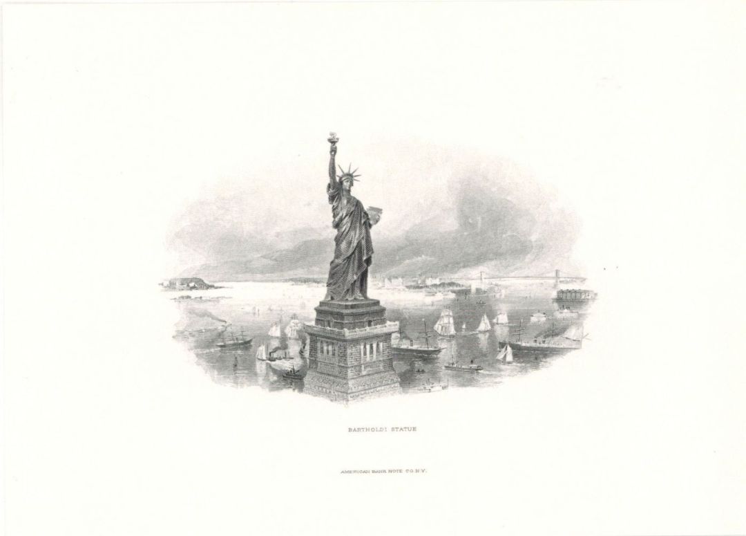 Souvenir Card # SO-38 - Americana