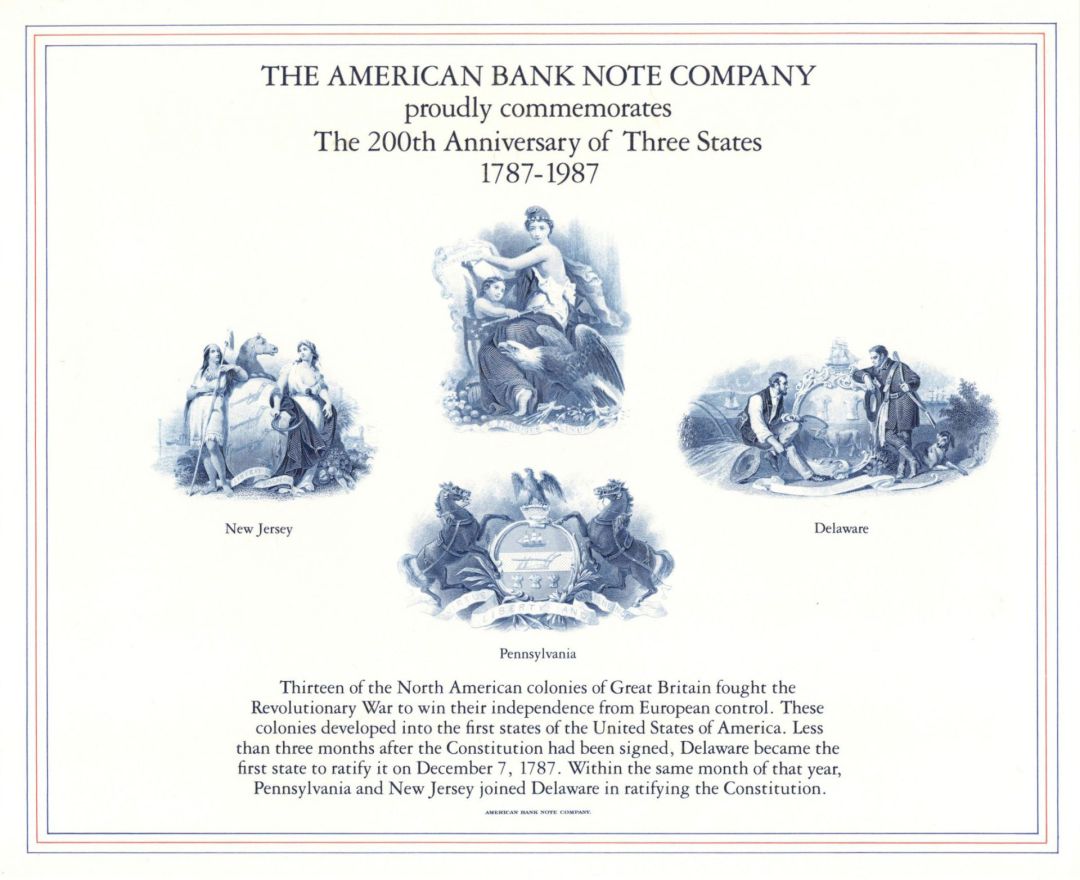 Souvenir Card # SO-66 - Americana