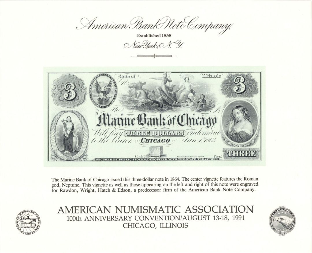 Souvenir Card # SO-76 - Americana