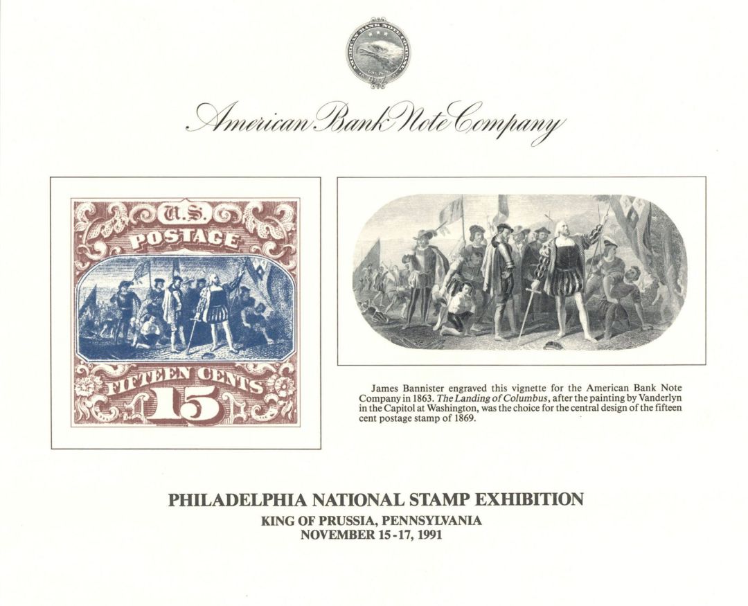 Souvenir Card # SO-83 - Americana