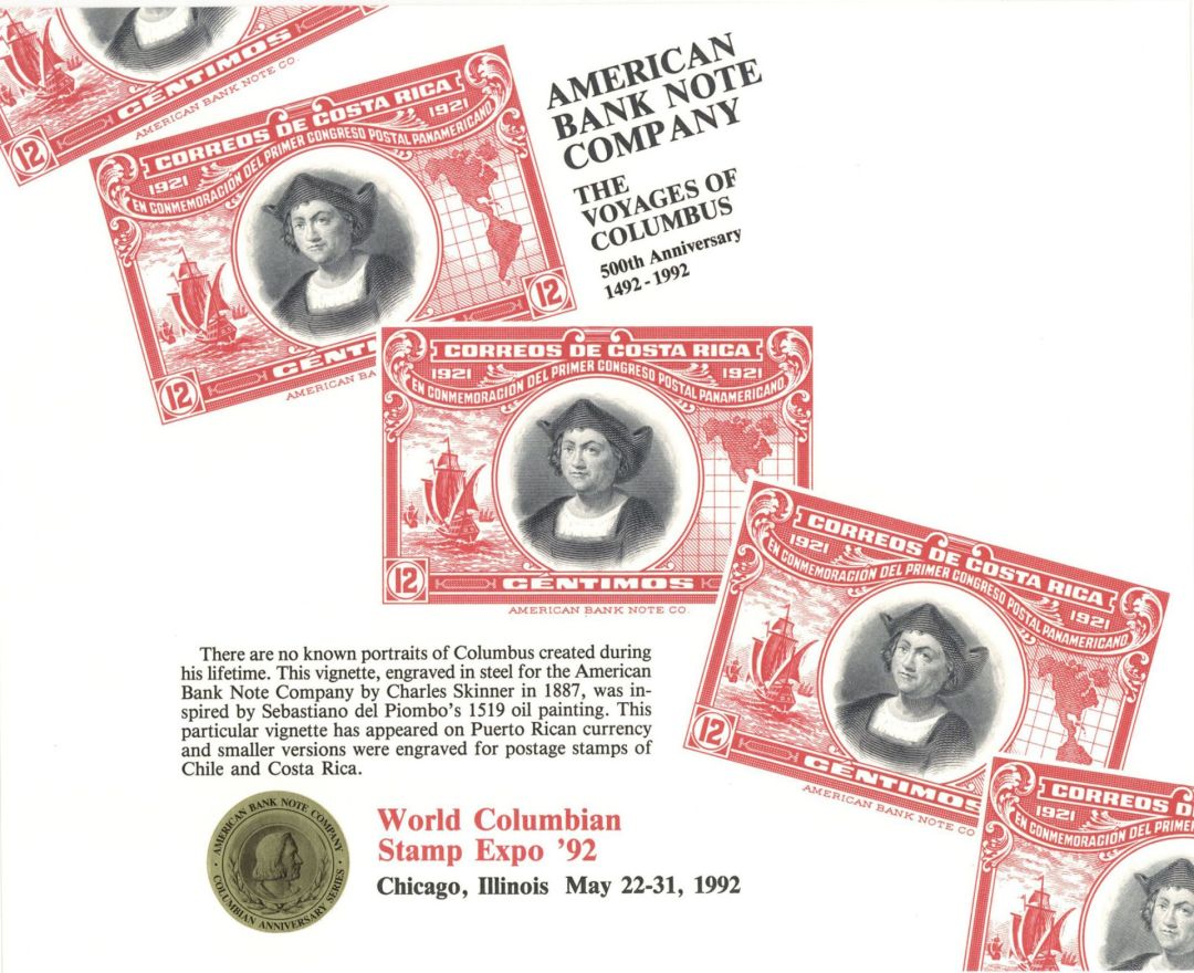 Souvenir Card # SO-88 - Americana