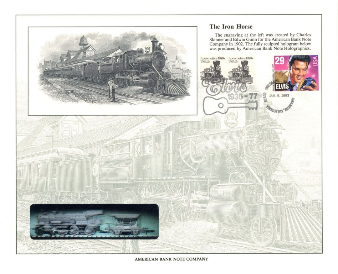 Souvenir Card # SO-110 - Americana