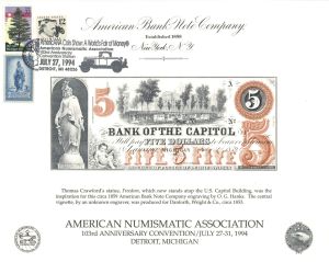 Souvenir Card # SO-129 - Americana