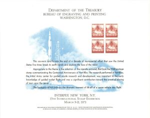Souvenir Card # B-22 - Americana