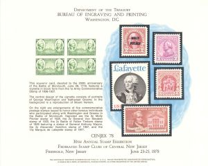 Souvenir Card # B-45 - Americana