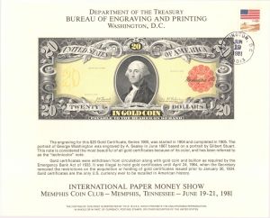 Souvenir Card # B-53 - Americana