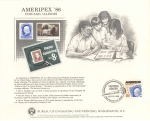 Souvenir Card # B-90 - Americana