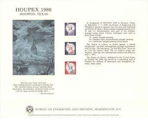 Souvenir Card # B-97 - Americana