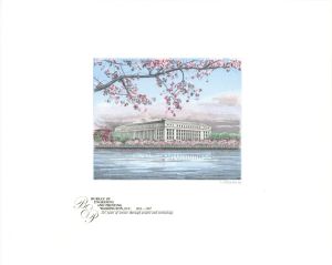 Souvenir Card # B-101 - Americana