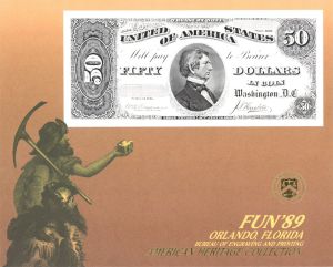 Souvenir Card # B-121 - Americana