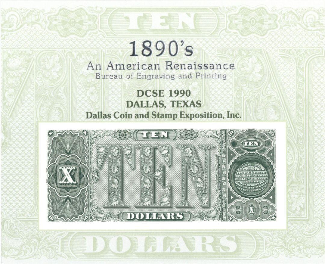 Souvenir Card # B-139 - Americana