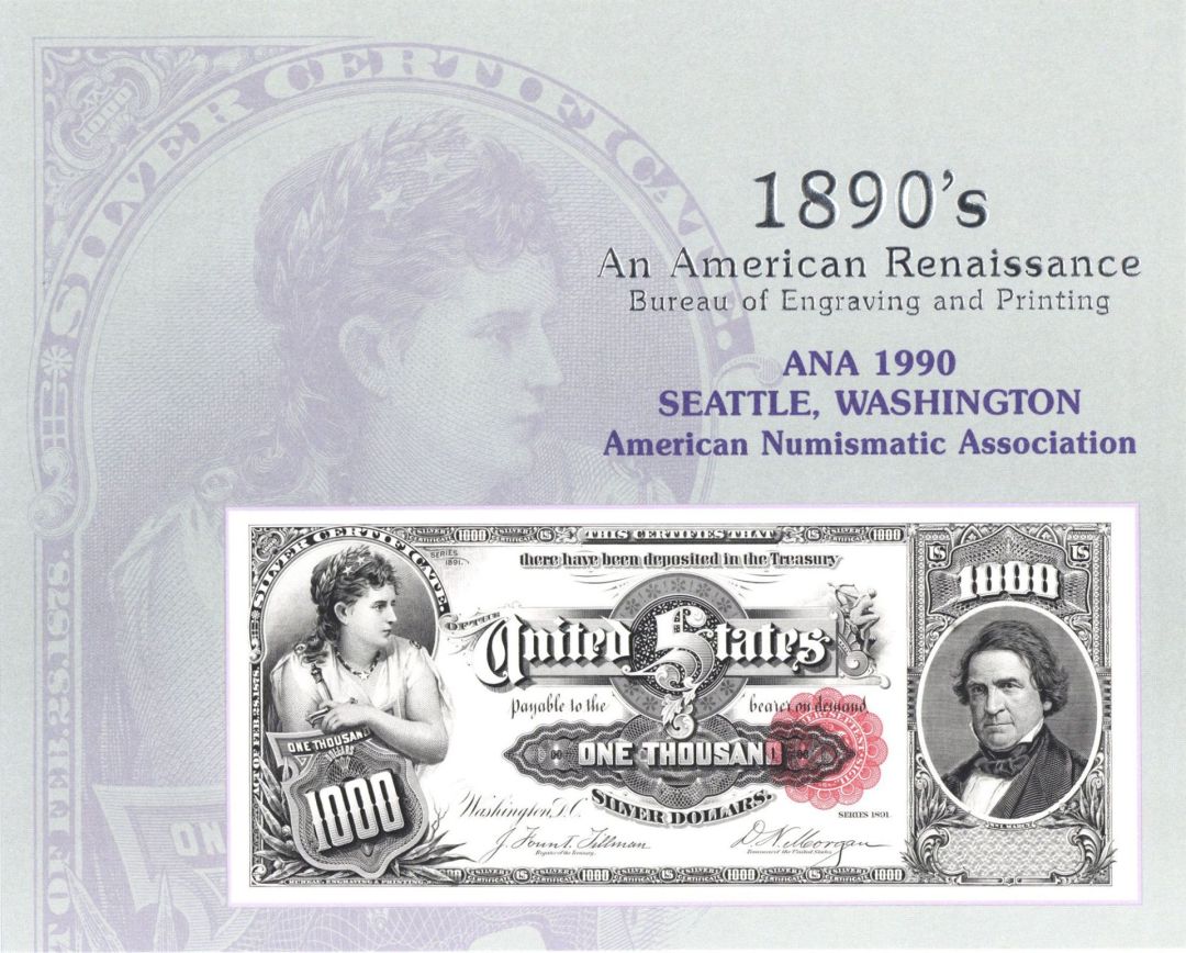 Souvenir Card # B-140 - Americana