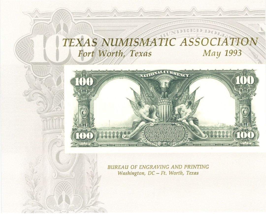Souvenir Card # B-169 - Americana