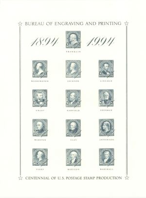 Souvenir Card # B-197 - Americana