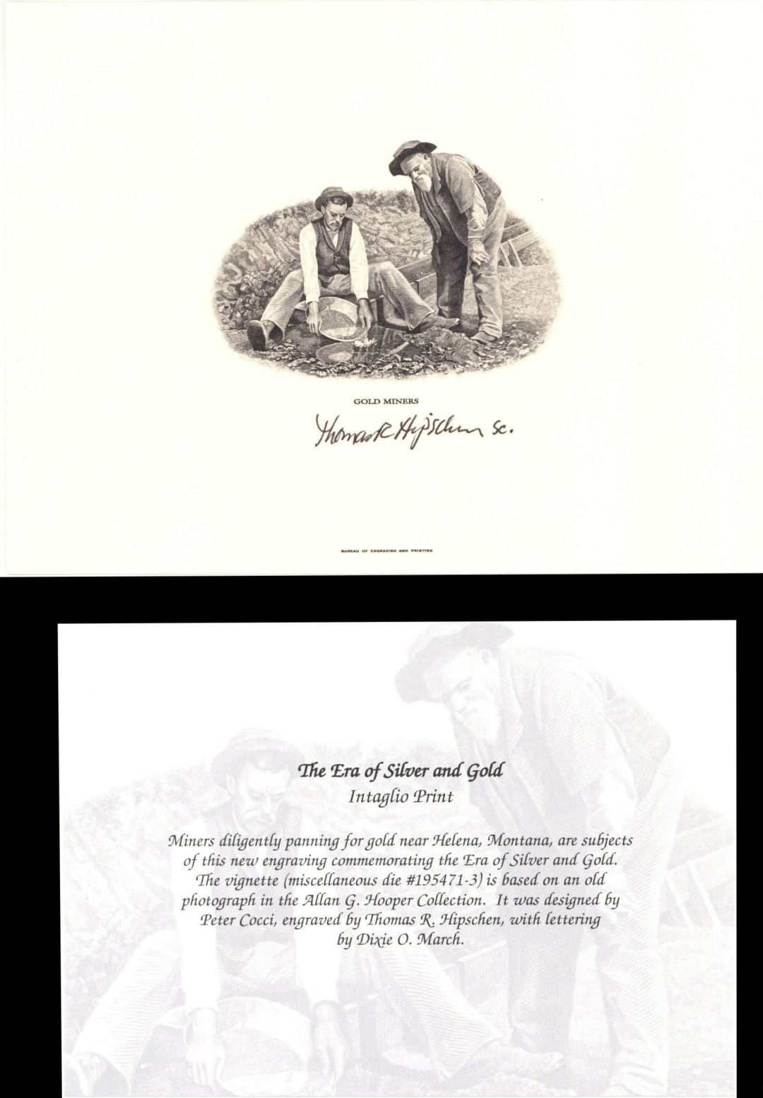 Souvenir Card # B-204 - Americana