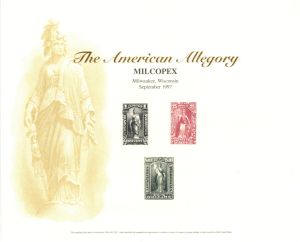 Souvenir Card # B-222 - Americana