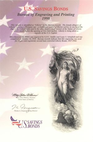 Souvenir Card # B-230 - Americana